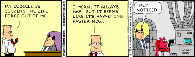 Dilbert Comic - LifeSuck 3000