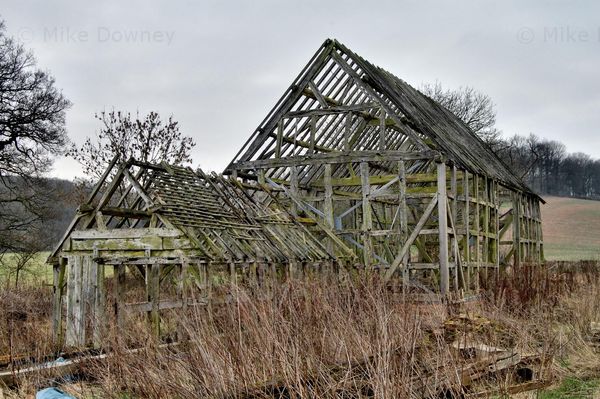 ruined barn