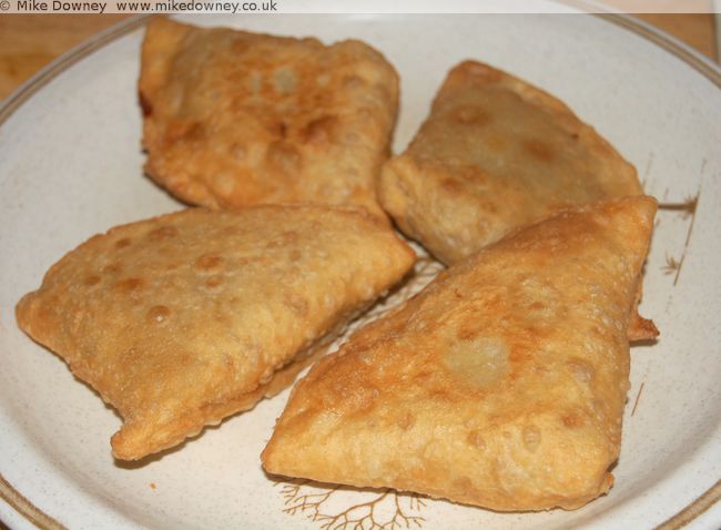 Beef and Vegetable Samosas