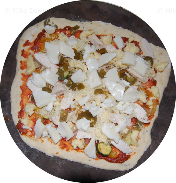 Chicken Curry Pizza