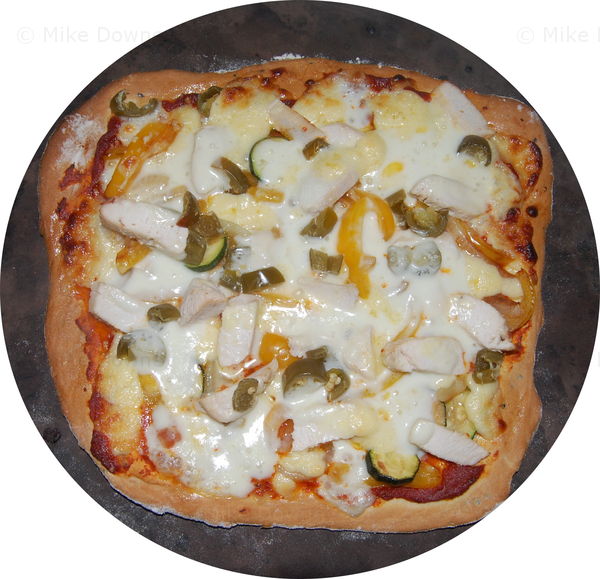 Chicken Curry Pizza