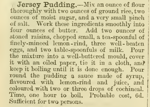 recipe from Cassell's Dictionary of Cookery, 1894