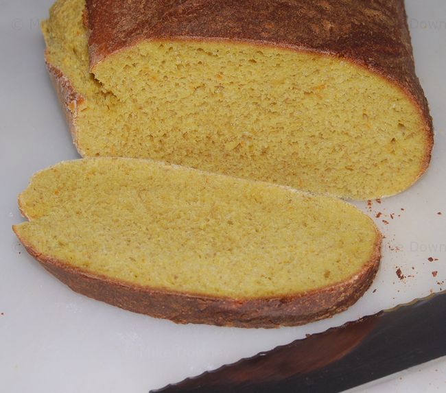 Orange Turmeric Sourdough Bread