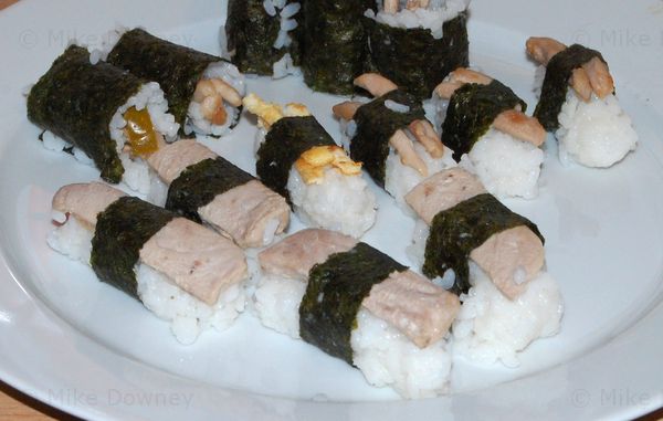 Home made sushi