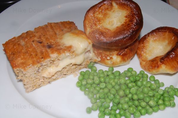 Turkey and Chickpea Meatloaf