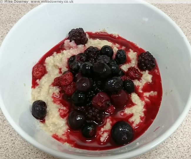 Lemon Berry Porridge