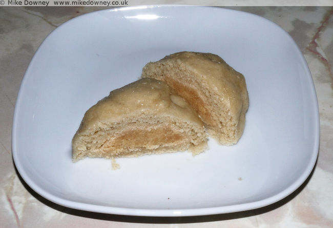 Chinese Steamed Buns with the coconut honey filling