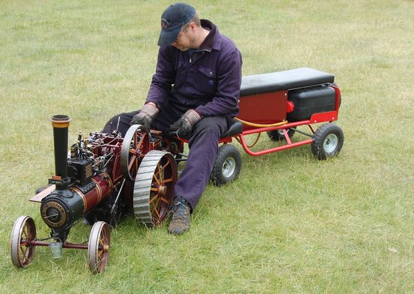 Tiny steam engine